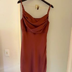 Revelry skye satin cinnamon rose size 12.
